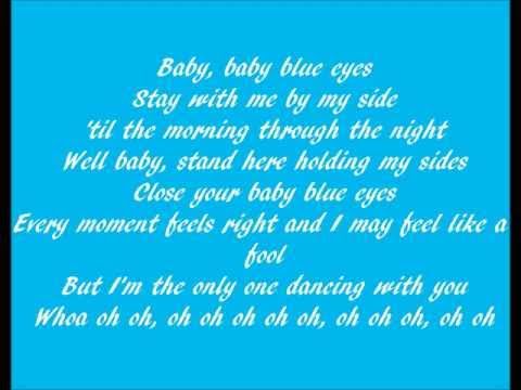 blue baby blue song lyrics